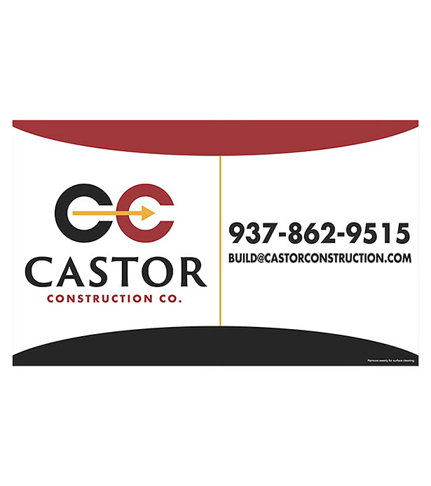 Car Sign Small Rectangle Magnet