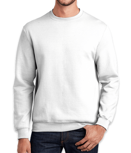 Custom design crewnecks clearance