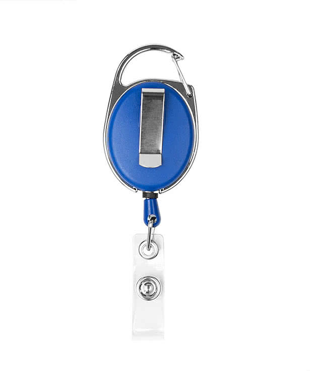 Retractable Badge Holder with Carabiner