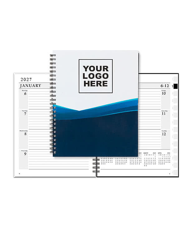 Waves JournalBooks ® Spiral Planner
