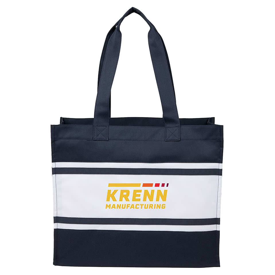 Varsity Box Tote Bag