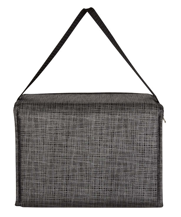 Crosshatch Non-Woven 8 Can Lunch Bag