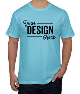 Canada - American Apparel Jersey T-shirt - Color: Aqua