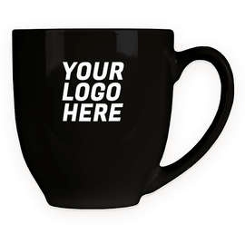 14 oz. Bistro Mug - Color: Black