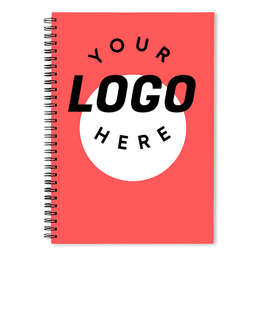 Circle JournalBooks ® Spiral Notebook - Color: Coral