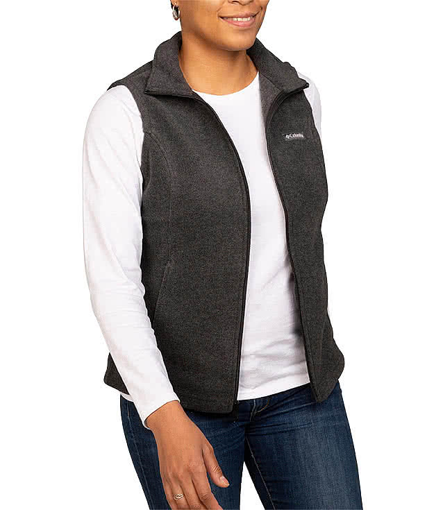 Columbia Women's Benton Springs Logo Fleece Vest - Printed