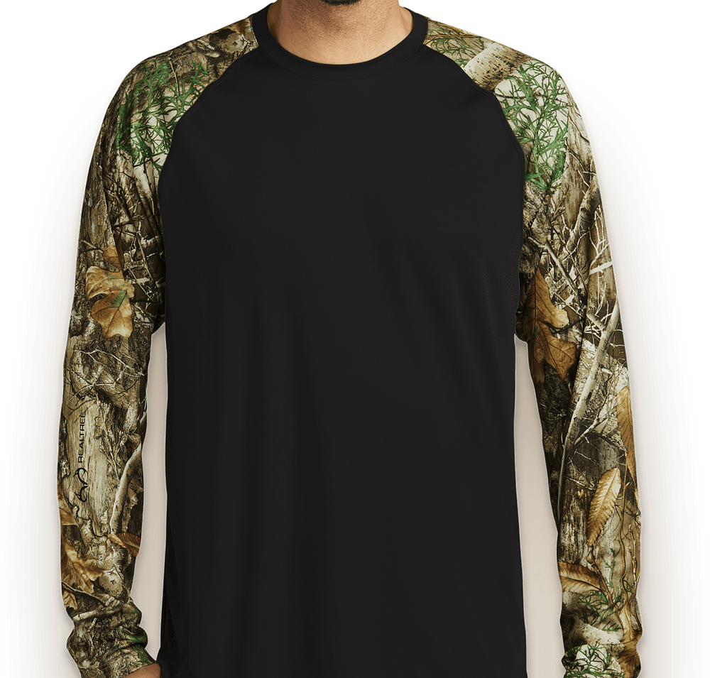 Russell Outdoors Realtree® Colorblock Long Sleeve Performance Shirt-default