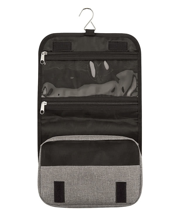 Heathered Hanging Toiletry Bag