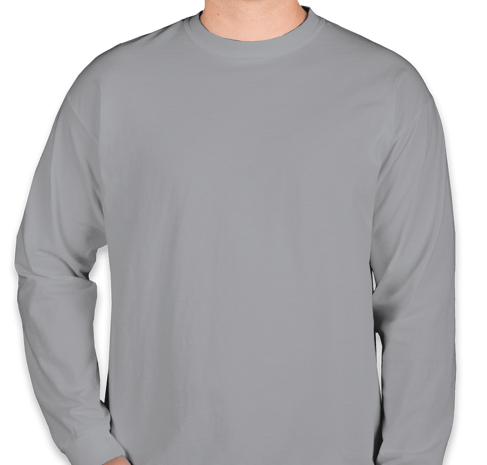 Comfort Colors 100% Cotton Long Sleeve T-Shirt - Embroidered-default
