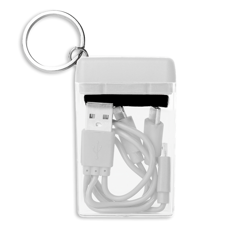 Full Color 4-in-1 Charging Cable and Screen Cleaner with Travel Case-default