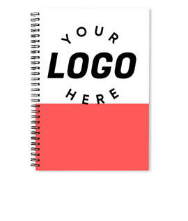 Color Block JournalBooks ® Spiral Notebook - Color: Coral