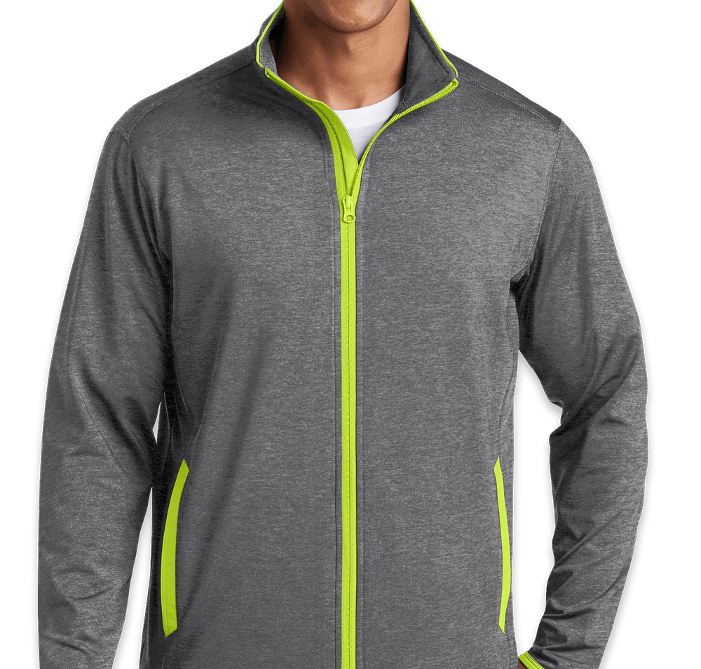 Sport-Tek Sport-Wick Stretch Full Zip Jacket-default