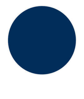 Full Color 2 in. Outdoor Circle Roll Labels (500 per roll) - Color: Navy