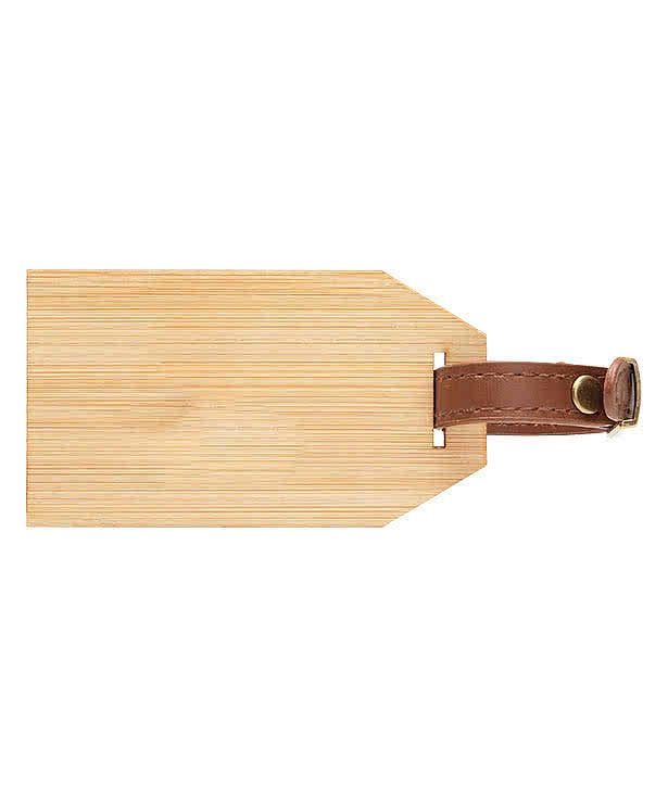 Outbound Bamboo Luggage Tag