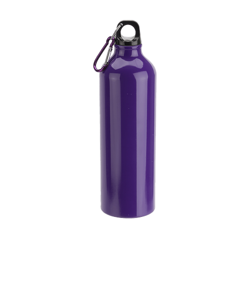 Full Color 25 oz. Atrium Aluminum Water Bottle in Purple