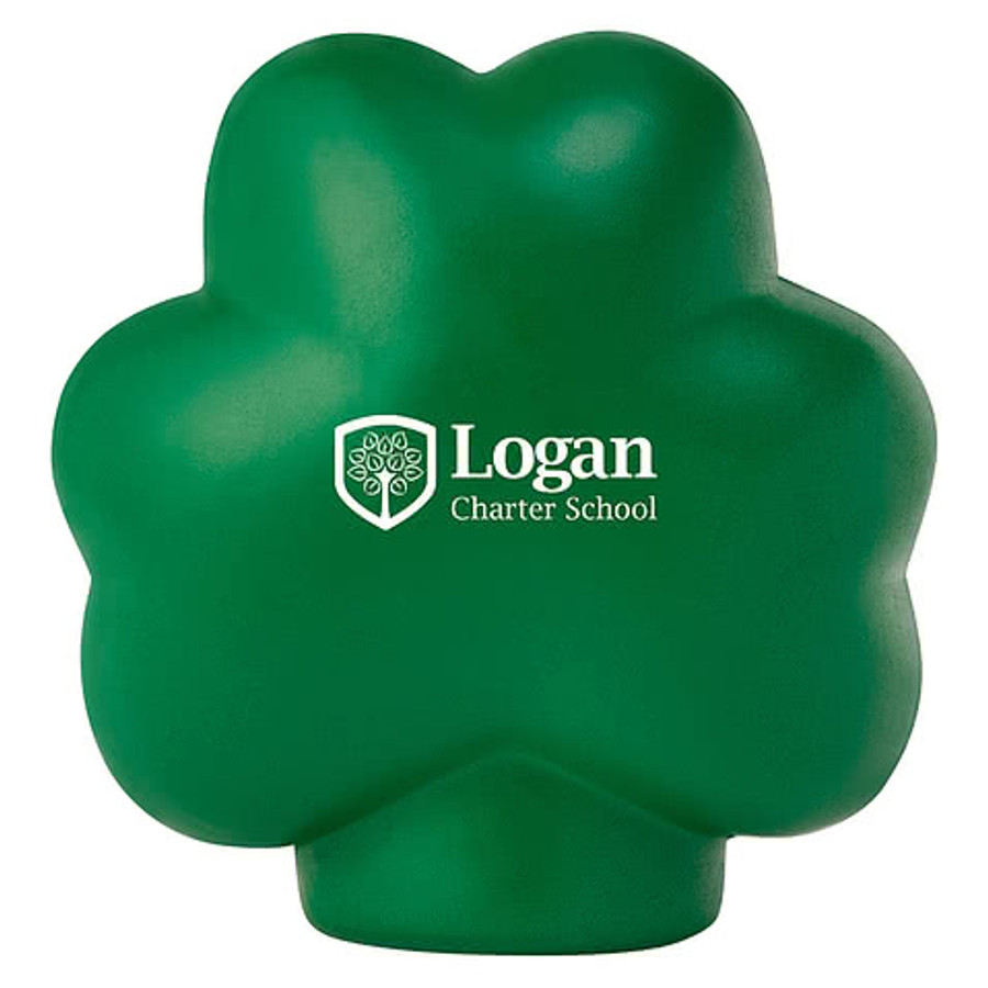 3-Leaf Clover Stress Reliever in GREEN