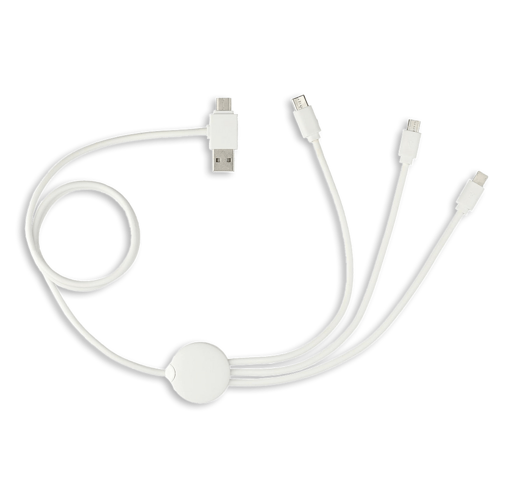 5-in-1 Charging Cable With Antimicrobial Coating-default