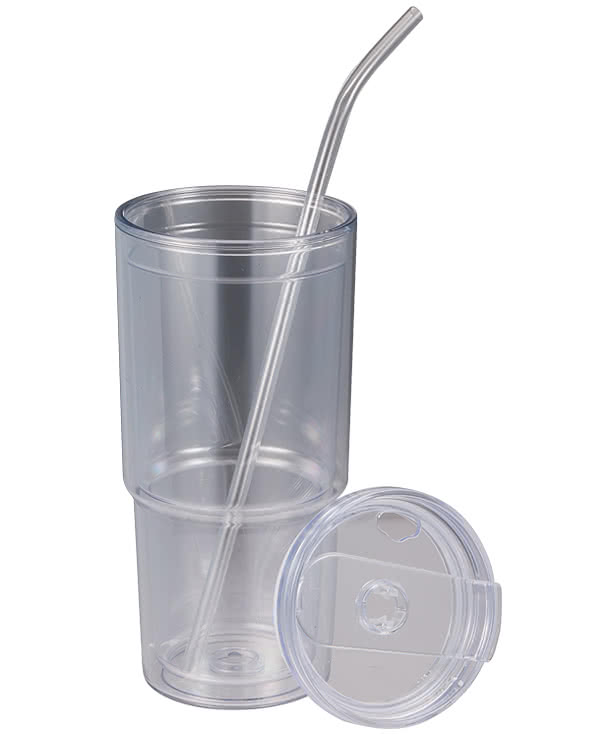 Full Color 24 oz. Mia Recycled Acrylic Tumbler