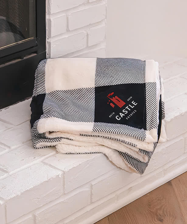 Buffalo Plaid Sherpa Blanket
