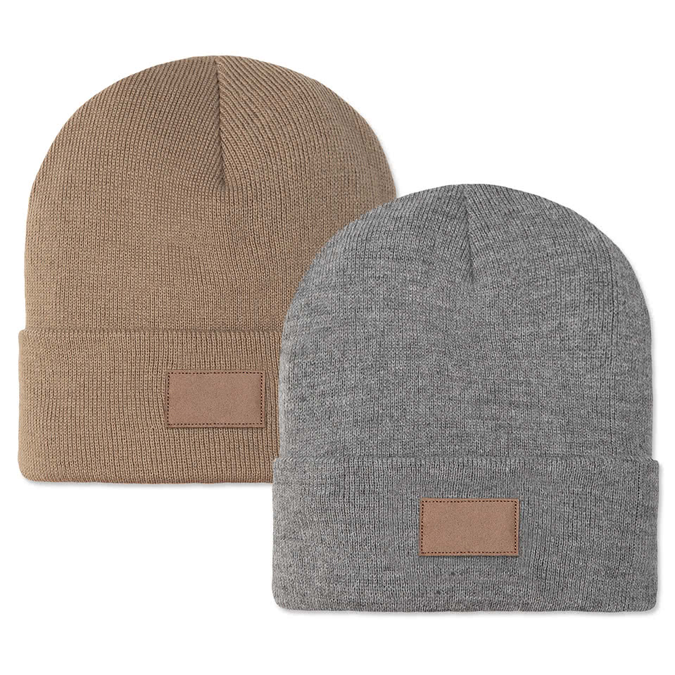 Custom Ahead Newfoundland Cuff Beanie - Rectangle Patch