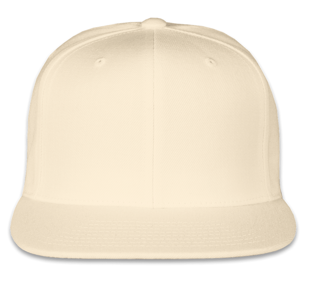 Yupoong Flat Bill Snapback Hat-default