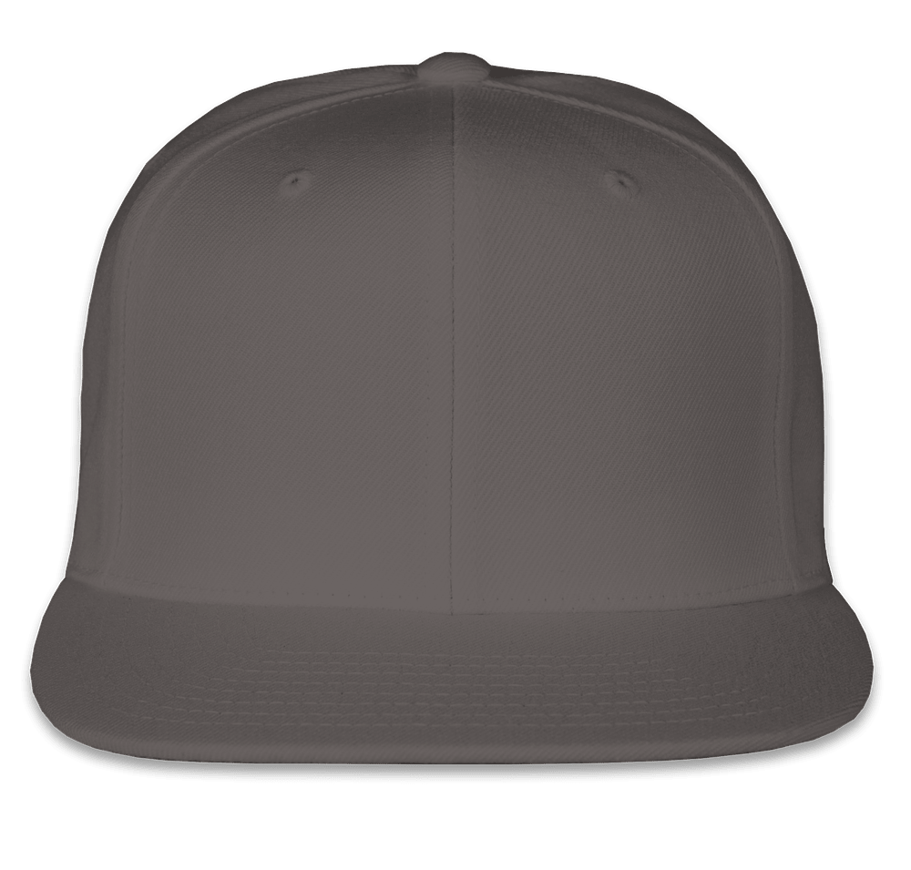 Yupoong Flat Bill Snapback Hat-default