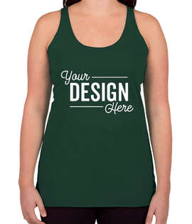 Canada - Bella + Canvas Women's Tri-Blend Racerback Tank - Color: Emerald Tri-Blend