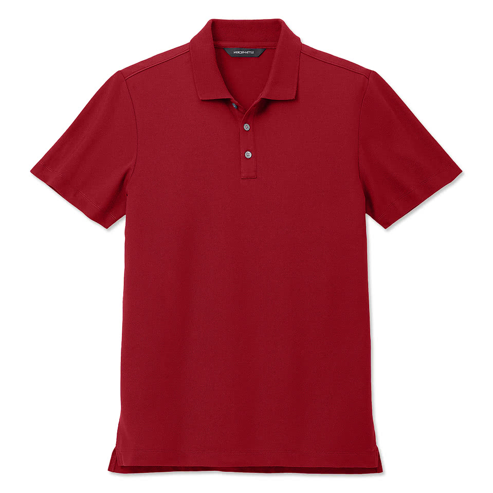 Mercer+Mettle Stretch Performance Pique Polo - Embroidered