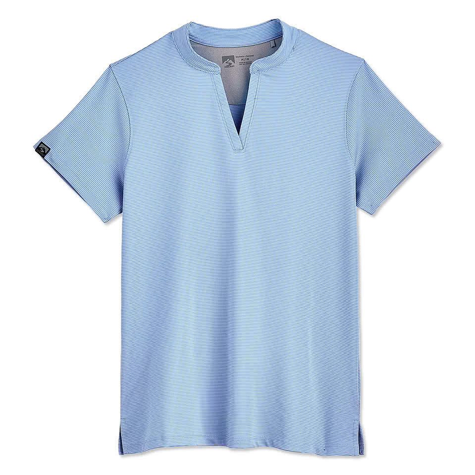 Storm Creek Women's Optimist Microstripe Performance Polo - Embroidered