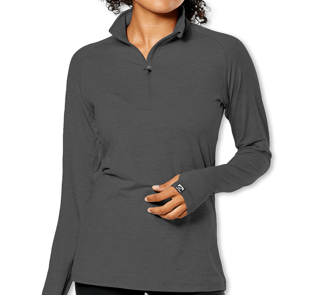 Storm Creek Women's Pacesetter Recycled Performance Quarter Zip Shirt-default