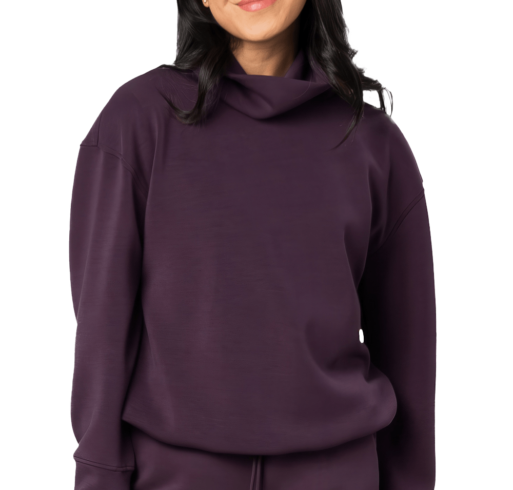 Storm Creek Women's Comfort Zone Recycled Funnel Neck Sweatshirt-default