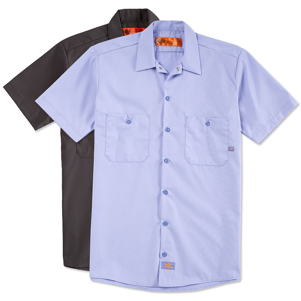 Custom logo best sale work shirts