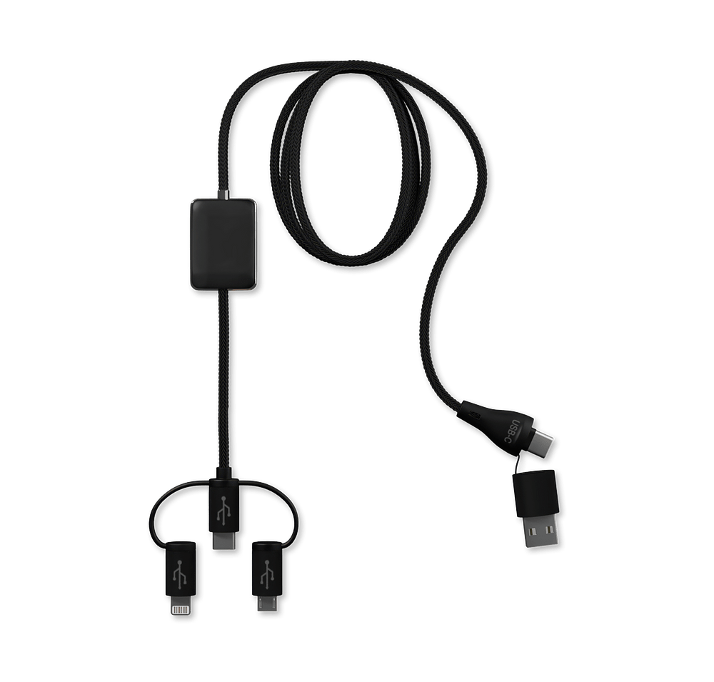 Laser Engraved SCX Innovative Design In-Car Charging Cable 2A-default