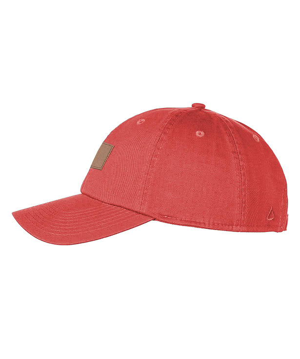 Ahead Largo Washed Twill Baseball Hat - Tan Rectangle Patch - Printed
