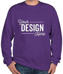 Russell Athletic Dri Power® Crewneck Sweatshirt - Color: Purple