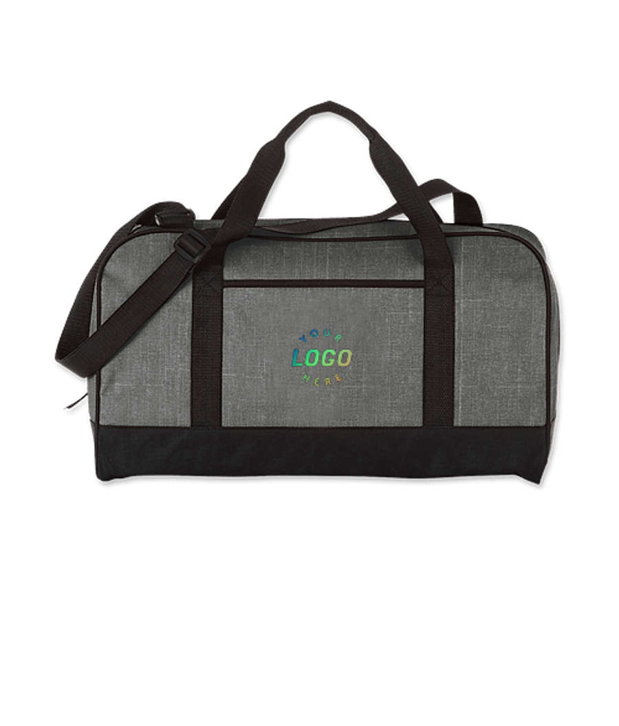 Heather 18" Weekender Duffle Bag in Graphite