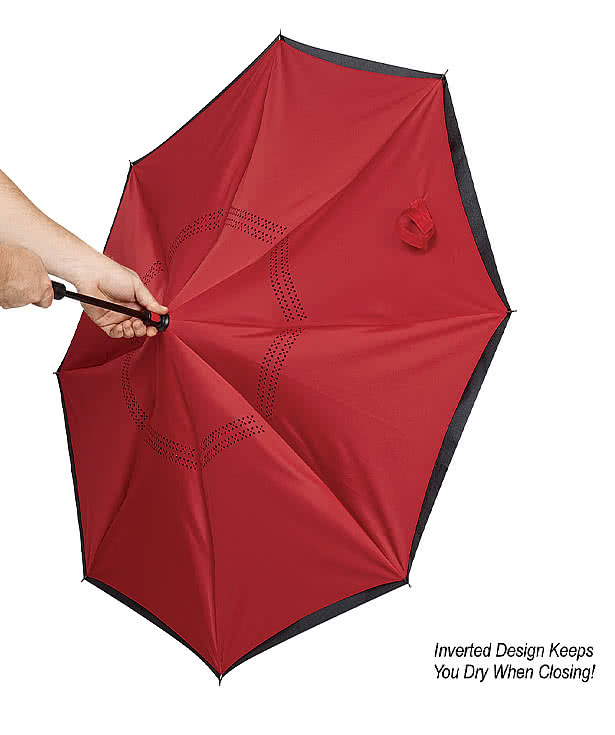 48" Arc Two-Tone Inversion Umbrella