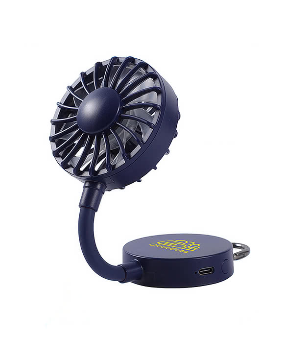 Cool Clip Rechargeable Portable Fan with Magnet Base