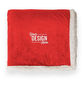 Kanata Original Lambswool Blanket - Color: Red