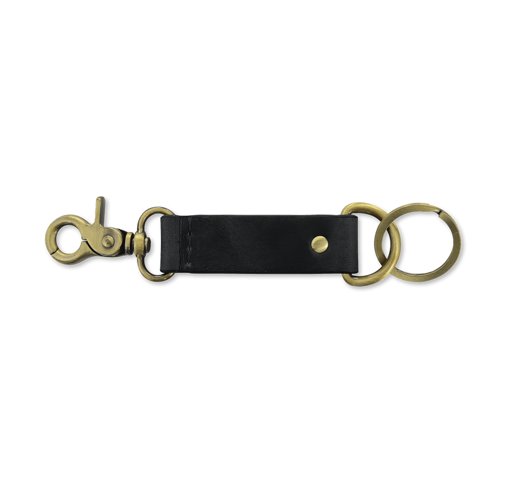 Andrew Philips Westbridge Leather Keychain-default