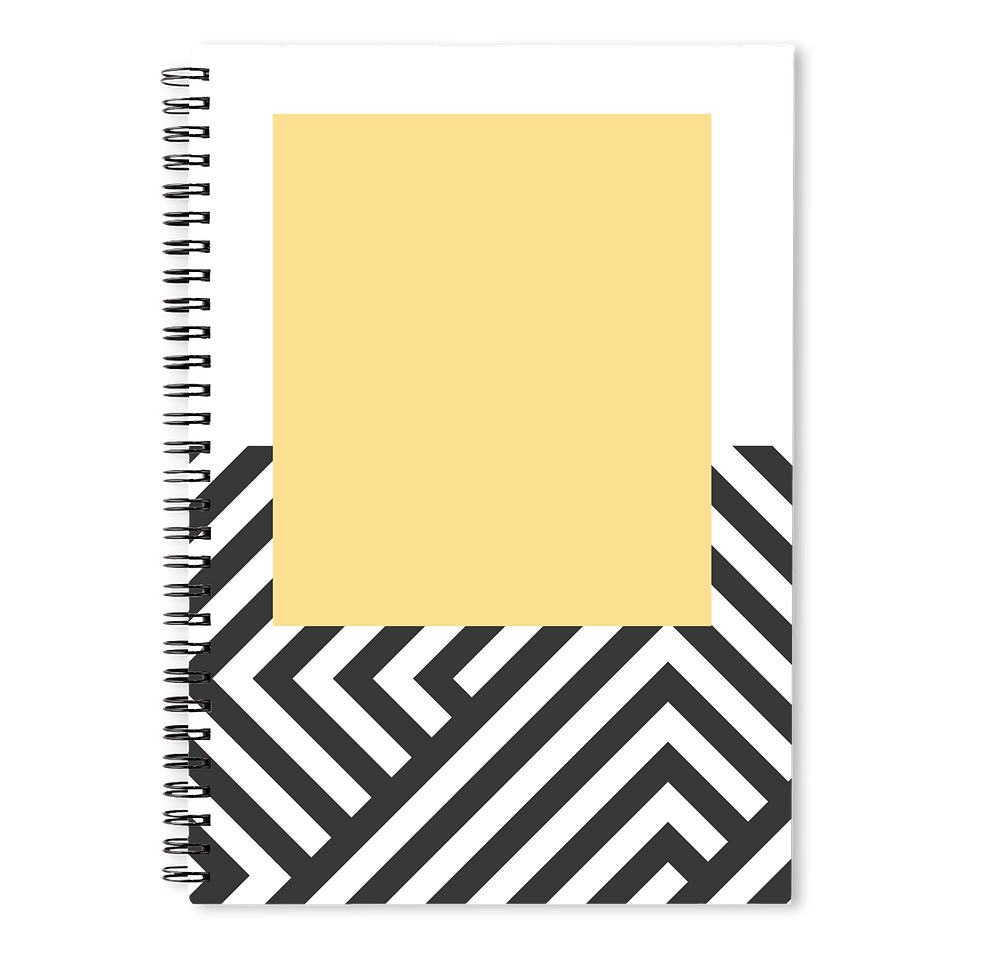 Zig-Zag JournalBooks ® Spiral Notebook-default