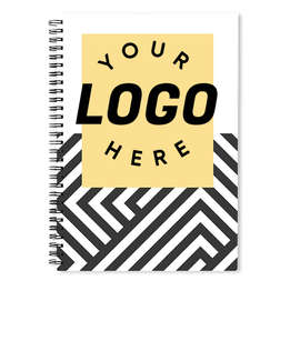 Zig-Zag JournalBooks ® Spiral Notebook - Color: Yellow