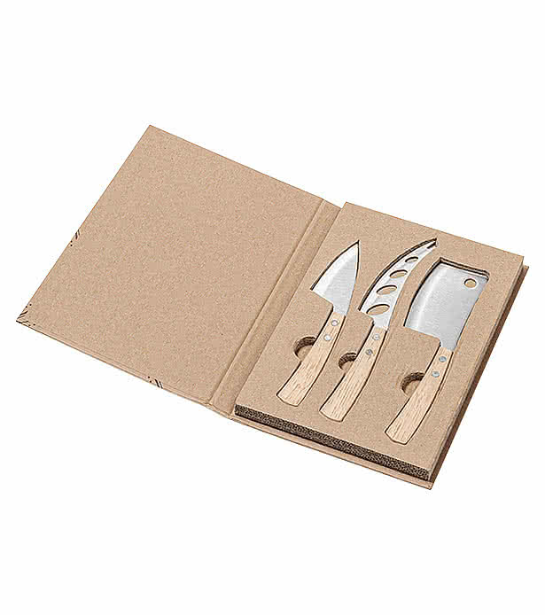 Batali 3pc Cheese Knife Set