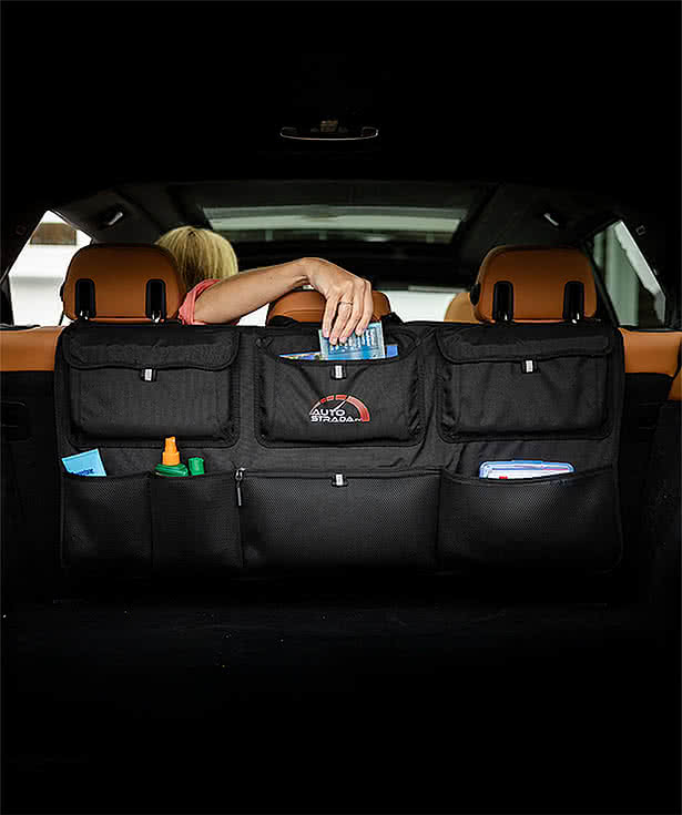 Structure Bunker Recycled Back Seat Car Organizer