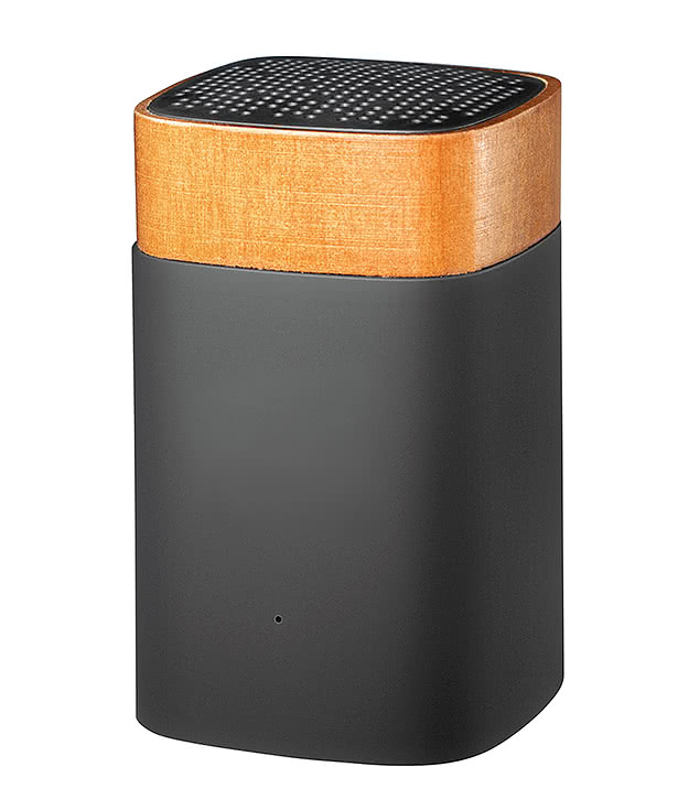 Laser Engraved SCX Innovative Design Maple Wood Clever 5W Speaker