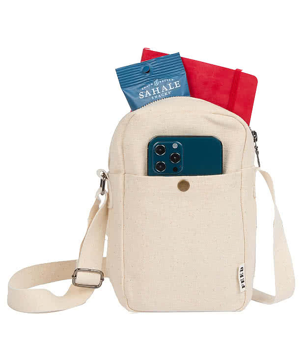 FEED Organic Cotton Crossbody Bag