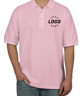 Port Authority Silk Touch Polo - Color: Light Pink