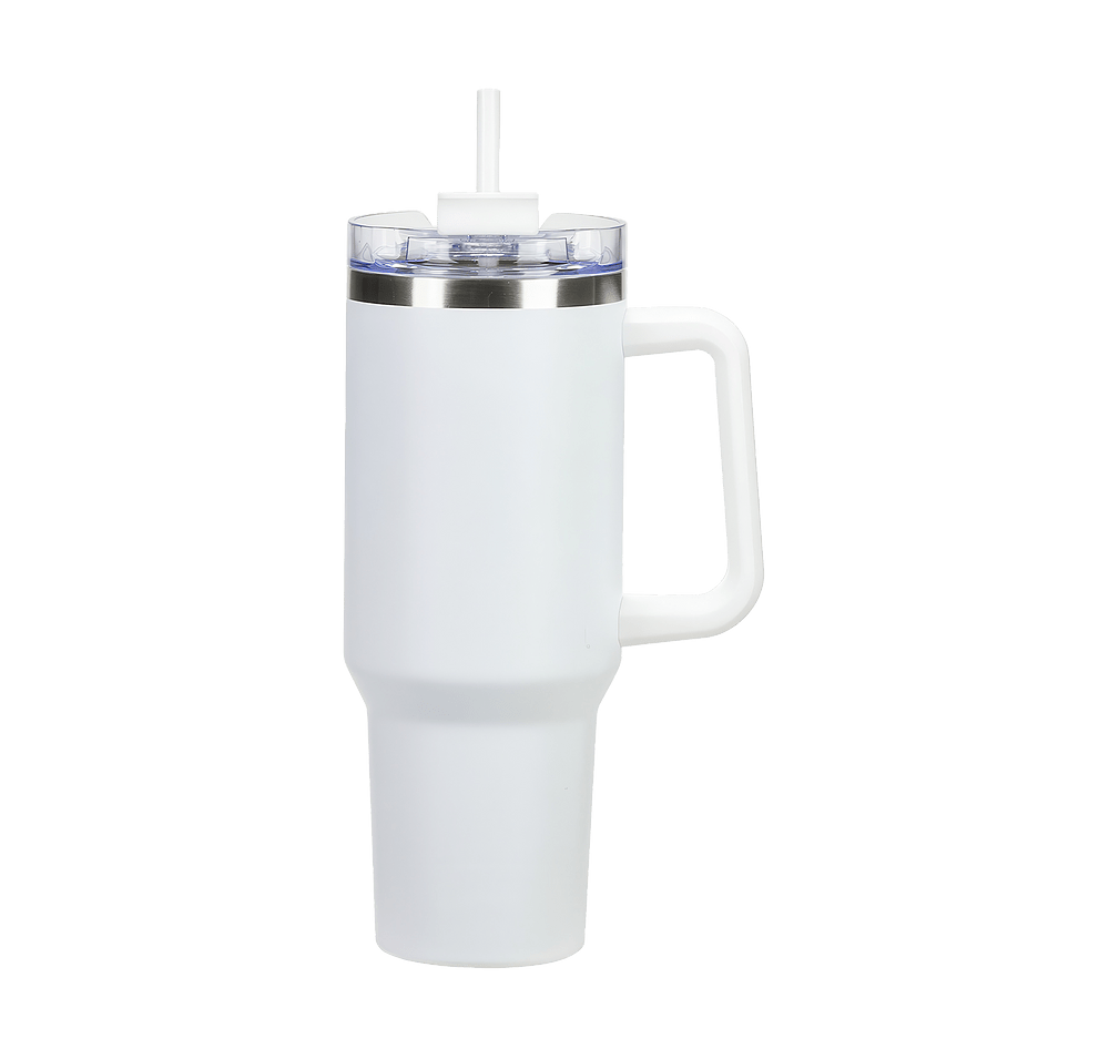40 oz. Maverick Stainless Steel Insulated Tumbler with Straw-default