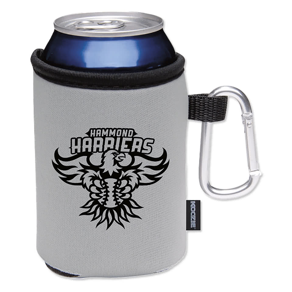 Koozie® Collapsible Can Cooler with Carabiner
