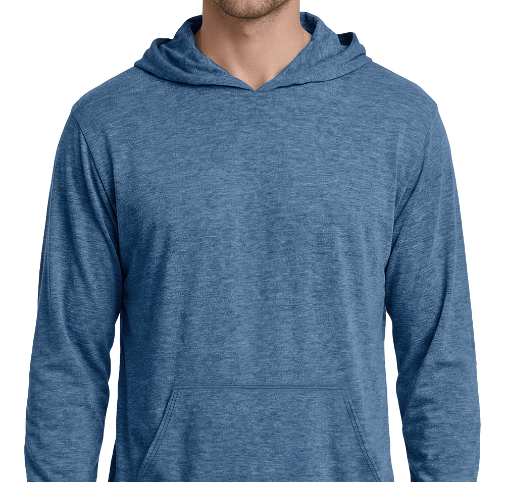 Blue Generation Tri-Blend Lightweight Pullover Hoodie-default